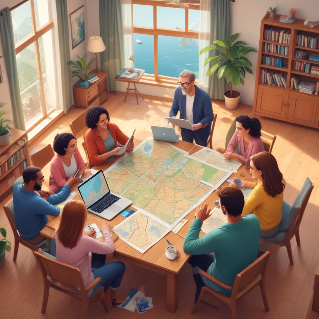 Как организовать отдых большой компанией